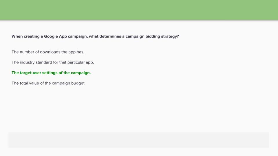 Google Ads Apps Certification Exam Answers 2021 Google Updated
